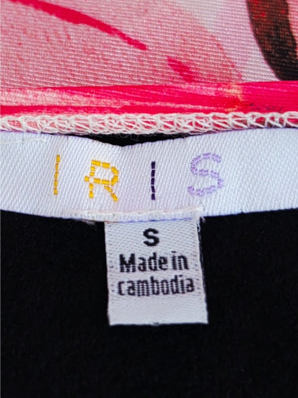 IRIS Maxi Dress With Floral print Size S NWOT - Picture 2 of 7